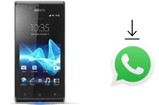 How to install WhatsApp in a Sony Xperia J