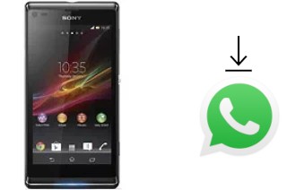 How to install WhatsApp in a Sony Xperia L