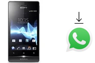 How to install WhatsApp in a Sony Xperia miro