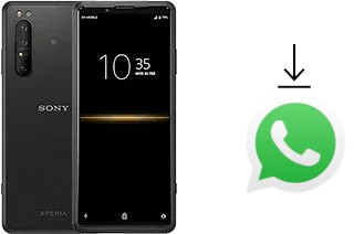 How to install WhatsApp in a Sony Xperia Pro (2020)