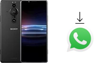 How to install WhatsApp in a Sony Xperia Pro-I