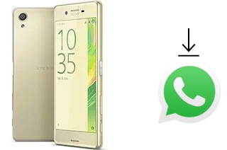 How to install WhatsApp in a Sony Xperia X