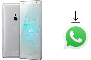 How to install WhatsApp in a Sony Xperia XZ2