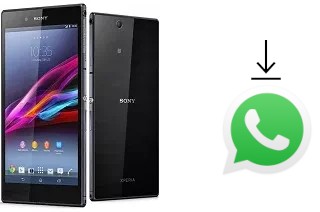 How to install WhatsApp in a Sony Xperia Z Ultra