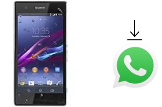 How to install WhatsApp in a Sony Xperia Z1s