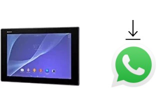 How to install WhatsApp in a Sony Xperia Z2 Tablet Wi-Fi