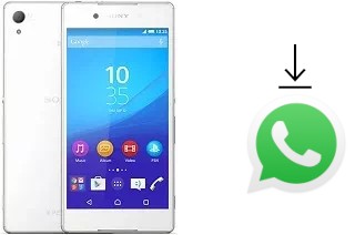 How to install WhatsApp in a Sony Xperia Z3+