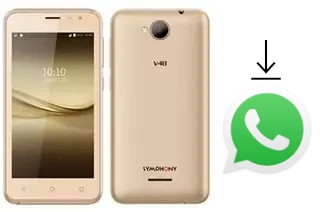 How to install WhatsApp in a Symphony V48