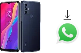 How to install WhatsApp in a TCL 30E