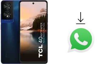 How to install WhatsApp in a TCL 40 NxtPaper