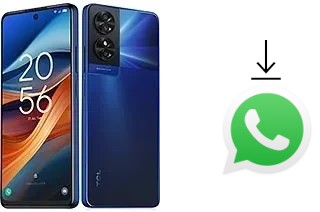 How to install WhatsApp in a TCL 50 SE