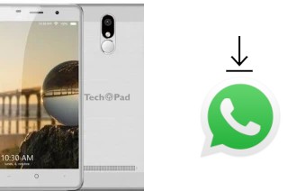 How to install WhatsApp in a TechPad Modelo M5 Plus