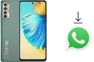 How to install WhatsApp in a Tecno Camon 17P