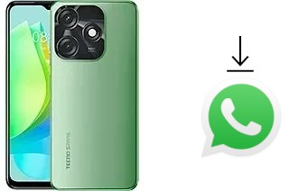 How to install WhatsApp in a Tecno Spark 10C