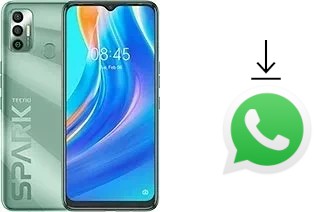 How to install WhatsApp in a Tecno Spark 7