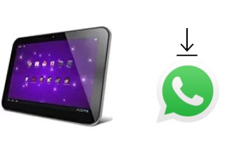 How to install WhatsApp in a Toshiba Excite 10 SE