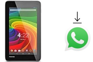 How to install WhatsApp in a Toshiba Excite 7c AT7-B8