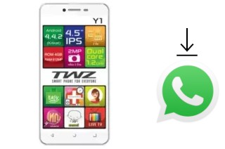 How to install WhatsApp in a TWZ Y1