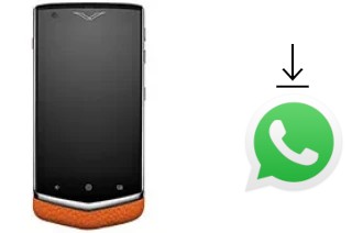 How to install WhatsApp in a Vertu Constellation 2013