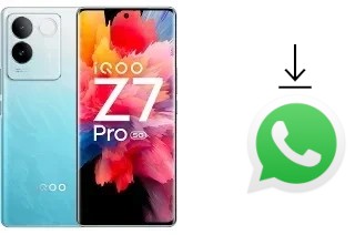 How to install WhatsApp in a vivo iQOO Z7 Pro