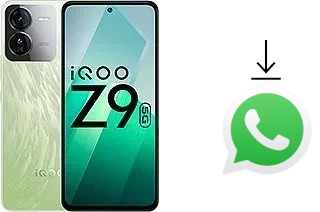 How to install WhatsApp in a vivo iQOO Z9