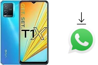 How to install WhatsApp in a vivo T1x (India)