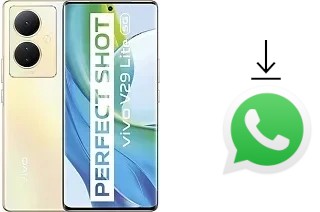 How to install WhatsApp in a vivo V29 Lite