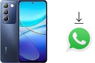 How to install WhatsApp in a vivo V30 SE