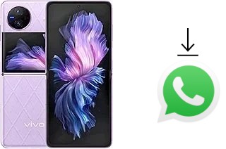 How to install WhatsApp in a vivo X Flip