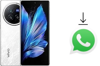 How to install WhatsApp in a vivo X Fold3 Pro