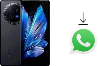 How to install WhatsApp in a vivo X Fold3