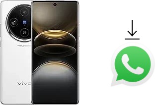 How to install WhatsApp in a vivo X100s Pro