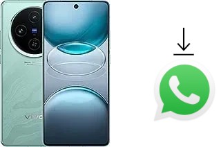 How to install WhatsApp in a vivo X100s