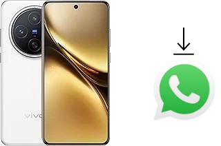 How to install WhatsApp in a vivo X200