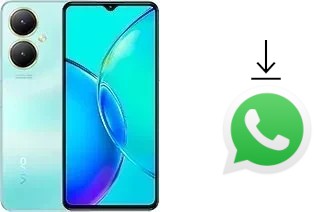 How to install WhatsApp in a vivo Y27 (20239