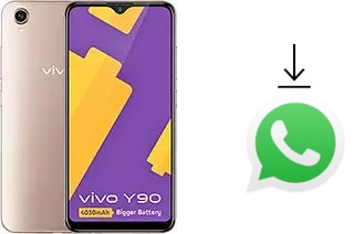 How to install WhatsApp in a vivo Y90