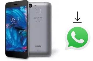 How to install WhatsApp in a Wolder Wiam 34