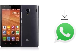 How to install WhatsApp in a Xiaomi Redmi 1S