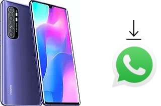 How to install WhatsApp in a Xiaomi Mi Note 10 Lite