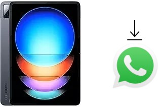 How to install WhatsApp in a Xiaomi Pad 6S Pro 12.4