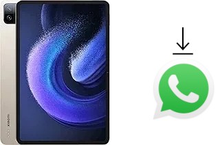 How to install WhatsApp in a Xiaomi Pad 6 Pro