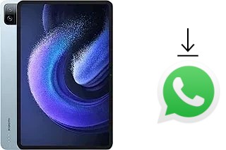 How to install WhatsApp in a Xiaomi Pad 6