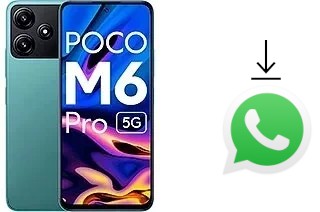 How to install WhatsApp in a Xiaomi Poco M6 Pro