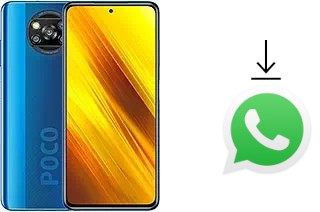 How to install WhatsApp in a Xiaomi Poco X3 NFC