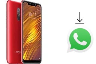 How to install WhatsApp in a Xiaomi Pocophone F1