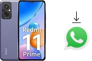 How to install WhatsApp in a Xiaomi Redmi 11 Prime