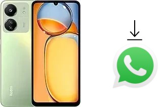 How to install WhatsApp in a Xiaomi Redmi 13C