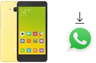 How to install WhatsApp in a Xiaomi Redmi 2A Enhanced Edition