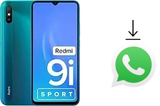 How to install WhatsApp in a Xiaomi Redmi 9i Sport