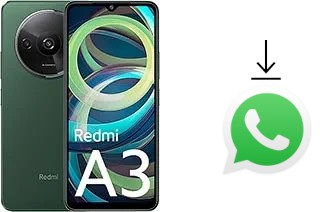 How to install WhatsApp in a Xiaomi Redmi A3 Pro